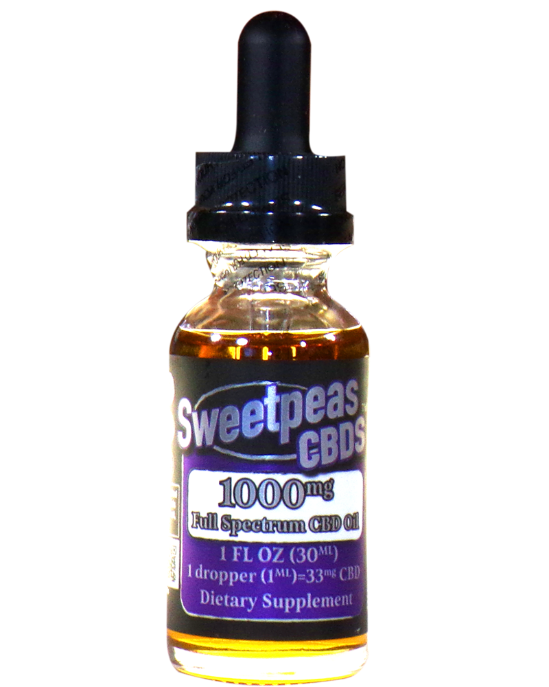 1000mg Full Spectrum CBD Oil 30ml